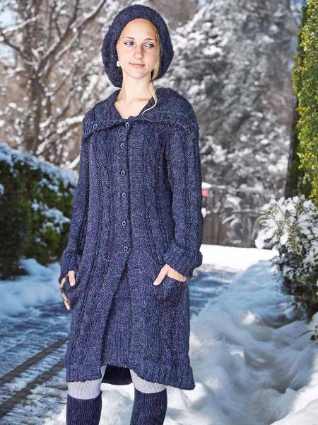 Gina alpaca wool coat