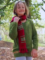 Alpaca wool scarf Rita.