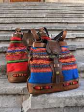 Borsa cuoio artigianale Lia.