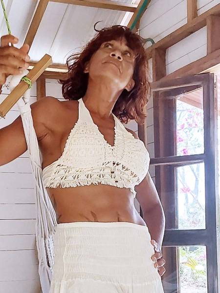 Halter neck top Sally