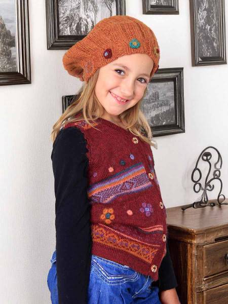 Brigitte alpaca vest