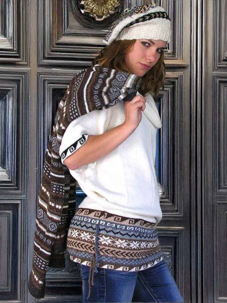 Giuditta alpaca shawl
