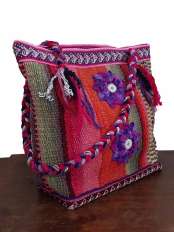 Borsa lana artigianale peruviana JIMENA.