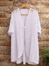 Boho Bluse weiß Ester.
