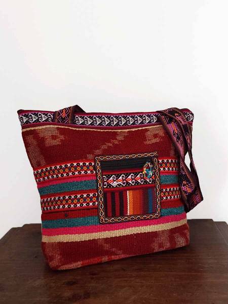 Colourful ethnic bag Zinnia