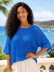 blusa-maniche-corte-cotone-rete-calypso.