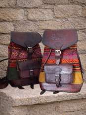 Mochila-artesanal-piel-Pinto.